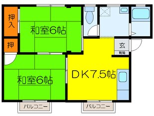 ア－バン久保の物件間取画像